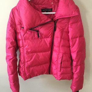 Andrew Marc down filled Pink Puffer jacket